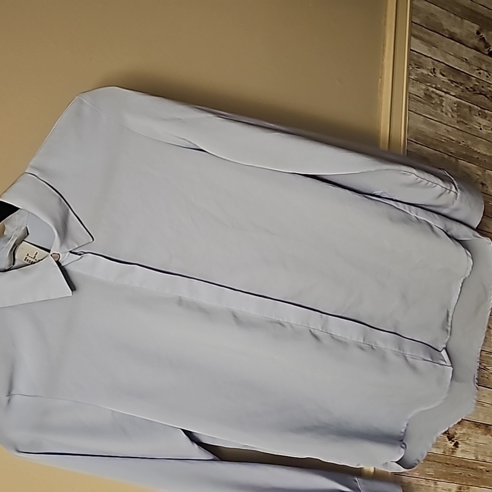 🟠C8🔹️Light Blue Buttondown Blouse
